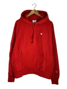 Champion◆REMAKE HOODIE by 太田夢莉/パーカー/L/コットン/RED/19AW-NMTP04