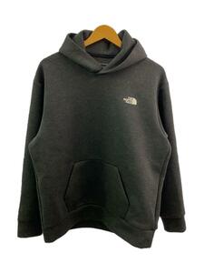 THE NORTH FACE◆Tech Air Sweat Wide Hoodie/パーカー/L/コットン/BLK/NT62385