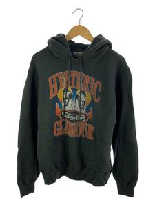 HYSTERIC GLAMOUR◆パーカー/L/コットン/BLK/プリント/02233CF13