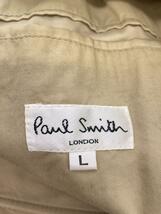 Paul Smith◆レザージャケット・ブルゾン/L/牛革/WHT/無地/4020LJ_画像3