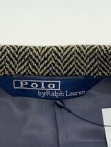 POLO RALPH LAUREN◆2B/テーラードジャケット/94A/ウール/BEG/ヘリンボーン/P822227-96-001_画像3