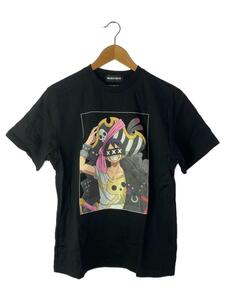 GOD SELECTION XXX◆ONE PIECE FILM RED/Tシャツ/S/コットン/BLK