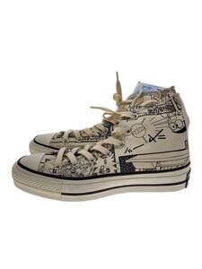 CONVERSE◆ハイカットスニーカー/23.5cm/WHT