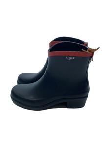 AIGLE◆レインブーツ/36/NVY/PVC/ネイビー紺/長靴/