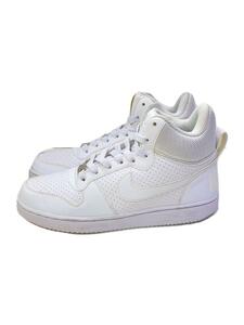 NIKE◆WMNS COURT BOROUGH MID SL/ウィメンズコートバーロウミッド/ホワイト/845731-111