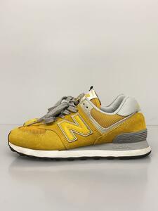 NEW BALANCE◆ニューバランス/ML574/23.5cm/YLW