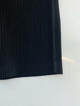 PLEATS PLEASE ISSEY MIYAKE◆プリーツTシャツ/3/ポリエステル/BLK/PP02FK103_画像8