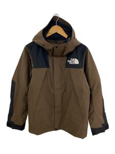 THE NORTH FACE◆MOUNTAIN JACKET_マウンテンジャケット/S/ゴアテックス/KHK/無地