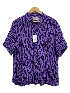 WACKO MARIA◆HAWAIIAN SHIRT S/S(TYPE-5)(PURPLE)/半袖シャツ/XL/レーヨン/PUP