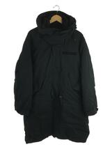 AVIREX◆MODS PARKA/モッズパーカー/M-65/XL/コットン/BLK/6172192/ライナー付き_画像1