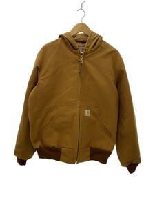 Carhartt◆ジャケット/S/コットン/CML/無地/J131/USA製/アクティブジャケット/サーマル