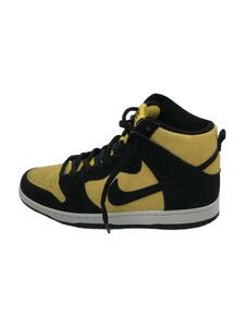 NIKE SB◆NIKE SB DUNK HIGH MAIZE AND BLACK/トスニーカー/27.5cm/イエロー