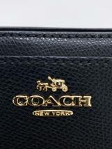 COACH◆ハンドバッグ/レザー/BLK/F34673_画像5