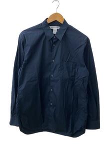 COMME des GARCONS SHIRT◆長袖シャツ/M/コットン/NVY/FZ-B021