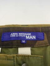 JUNYA WATANABE COMME des GARCONS MAN◆カーゴパンツ/M/コットン/KHK/無地/WC-P032//_画像4