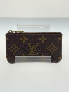 LOUIS VUITTON◆ポシェット・クレ_モノグラム・キャンバス_BRW/PVC/BRW/レディース