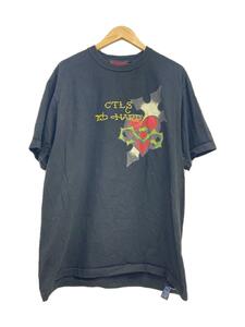 CVTVLIST◆Tシャツ/1/コットン/BLK/210111EH07