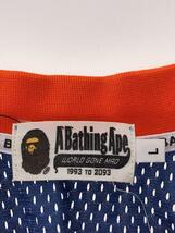 A BATHING APE◆タンクトップ/L/ポリエステル/BLU/001CSG301005X_画像3