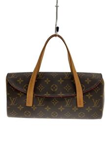 LOUIS VUITTON◆ソナティネ_モノグラム・キャンバス_BRW/PVC/BRW