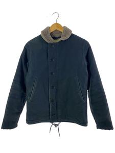 NAVY DEPARTMENT◆N-1/フライトジャケット/36/コットン/BLK/BR12030