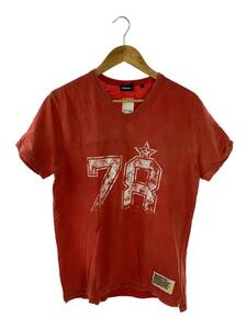 DIESEL◆Tシャツ/M/コットン/RED