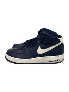 NIKE◆ナイキ/315123-404/AIR FORCE 1 MID 07/ネイビー/27.5cm