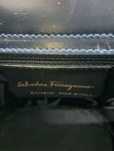 Salvatore Ferragamo◆ハンドバッグ/レザー/BLK/無地/BA216161_画像5