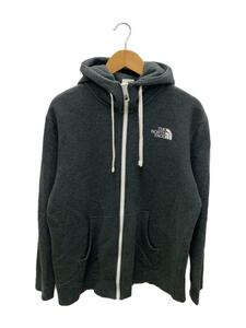 THE NORTH FACE◆ザノースフェイス/NT11530/リアビューフルジップフーディ/L/コットン/グレー/無地