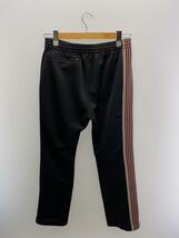 Needles◆20SS/NARROW TRACK PANT/スラックスパンツ/S/ポリエステル/BLK/GL368_画像2