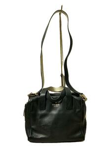 kate spade new york◆ショルダーバッグ/レザー/BLK