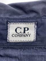 C.P.COMPANY◆長袖シャツ/4/コットン/NVY/34181632_画像3