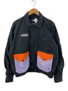 BoTT◆Multi Pocket Utility Jacket/L/ポリエステル/BLK/231BoTT18