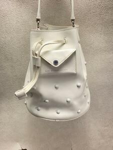 MARC BY MARC JACOBS◆ショルダーバッグ/レザー/WHT