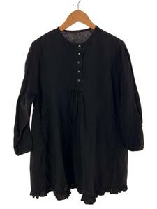 nest Robe◆チュニック/FREE/リネン/BLK/01233-1422