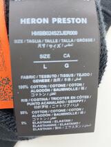 HERON PRESTON◆パーカー/L/コットン/ブラック/HMBB024S23JER009_画像4