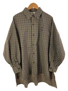 JieDa◆CHECK LONG SHIRT/長袖シャツ/2/ウール/マルチカラー/チェック/JIE-20S-SH03-A