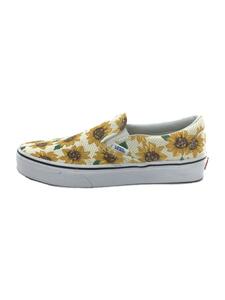 VANS◆Classic Slip-On/Sunflower/ローカットスニーカー/23.5cm/YLW/VN-0ZMRFN0