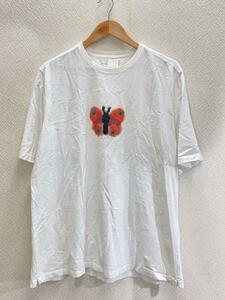 POP TRADING COMPANY◆Tシャツ/XL/コットン/WHT/無地