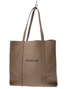 BALENCIAGA◆トートバッグ/-/ブラウン/無地/551812・1261