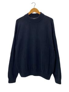 crepuscule◆Steven Alan別注/MOCK NECK KNIT/カシミヤ混/ニット/2/ネイビー/2103-005