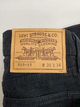 Levi’s◆ボトム/31/コーデュロイ/ブラック/515-15_画像4