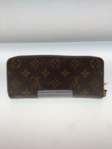 LOUIS VUITTON◆ポルト・フォイユ・クレマンス_モノグラム・キャンバス_BRW_ピモン/PVC/BRW/レディース_画像2