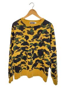 A BATHING APE◆スウェット/L/コットン/CML/カモフラ/001SWK301008M