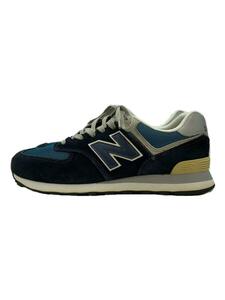 NEW BALANCE◆ML574//ネイビー/26.5cm/NVY/ML574ESS