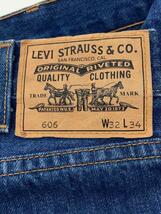 Levi’s◆PC9-30605-0031/606/ストレートパンツ/32/デニム/BLU/無地_画像4