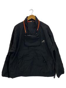 MAGIC STICK◆CLASSIC ANORAK TRACK JACKET/L/ナイロン/ブラック