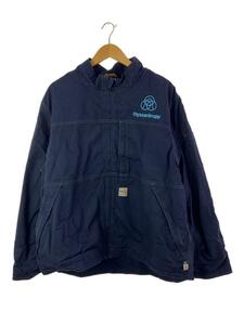 Carhartt◆FRカーハート/ブルゾン/XL/コットン/NVY/ドイツ企業/thyssenkrupp