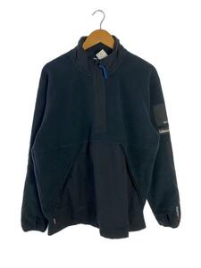 Liberaiders◆POLARTEC ZIP PULLOVER/フリースジャケット/M/ポリエステル/BLK/740102003