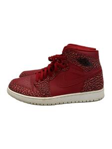 NIKE◆AIR JORDAN 1 RETRO HIGH Red Elephant Print/839115-600/30cm