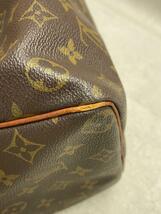 LOUIS VUITTON◆1)スピーディ35_モノグラム・キャンバス_BRW/レザー/BRW/総柄/M41524_画像9